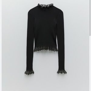 Zara Ribbed Knit Sweater